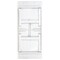 Flash Furniture 8'x40" White Table/2 Bench Set XA-FARM-4-WH-GG - alternate 5